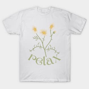 Relax Chamomile Health T-Shirt